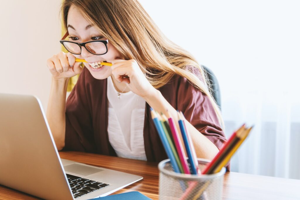 Online-Augentraining am Bildschirm
